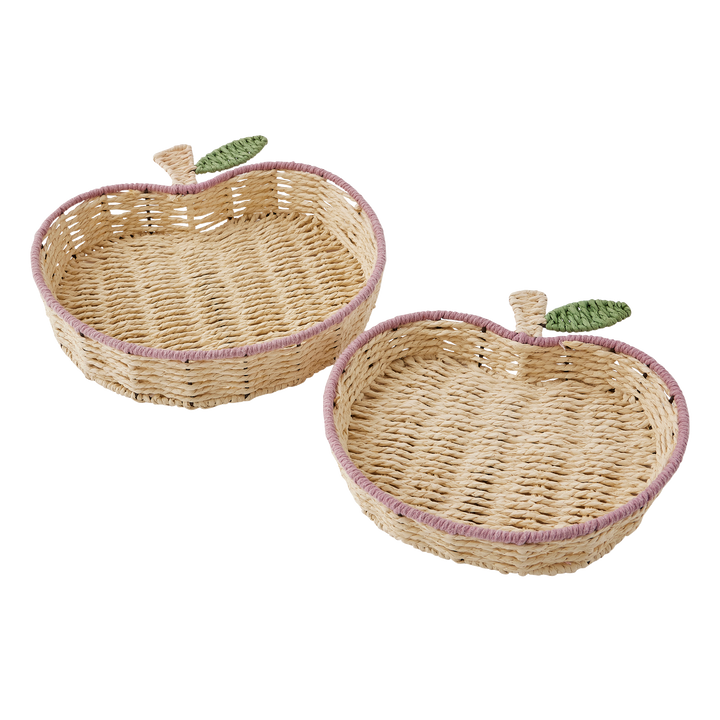 Panier de rangement Pomme Beige