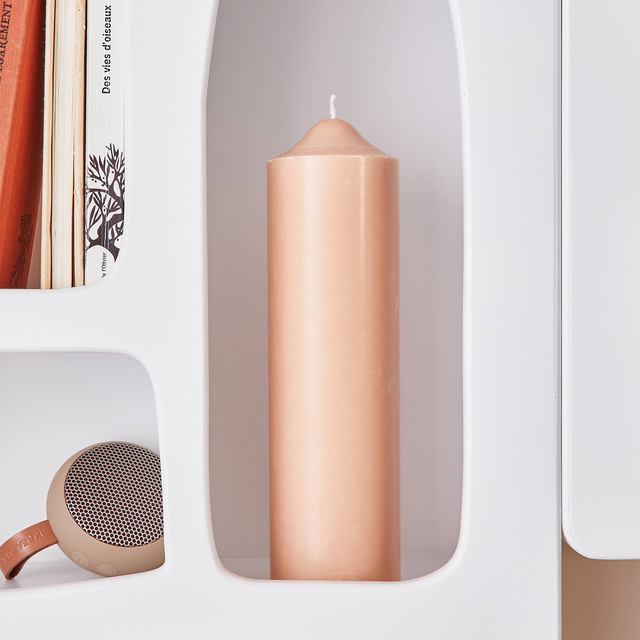 Bougie MICA coloris beige