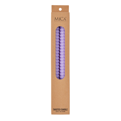Bougie Twist Mauve