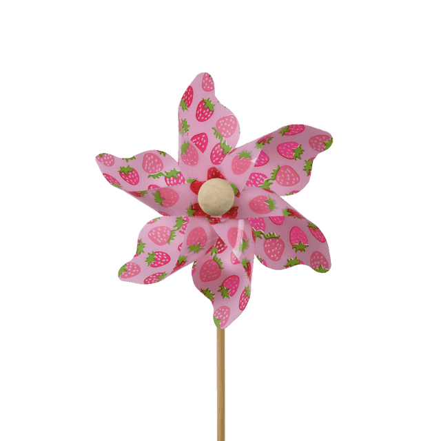 Figurine MOULIN coloris rose