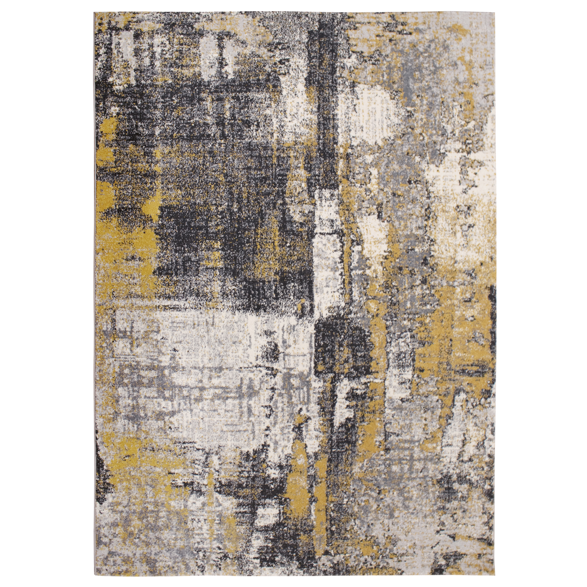 Tapis Barry Gris/jaune