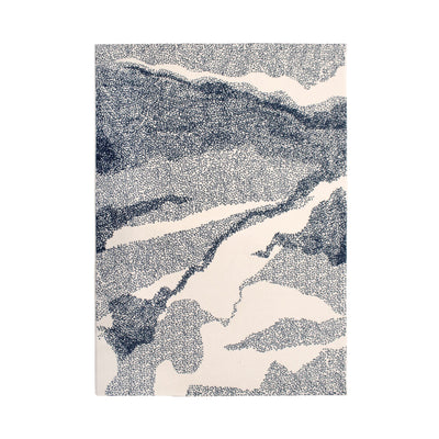 Tapis Nagari Bleu nuit