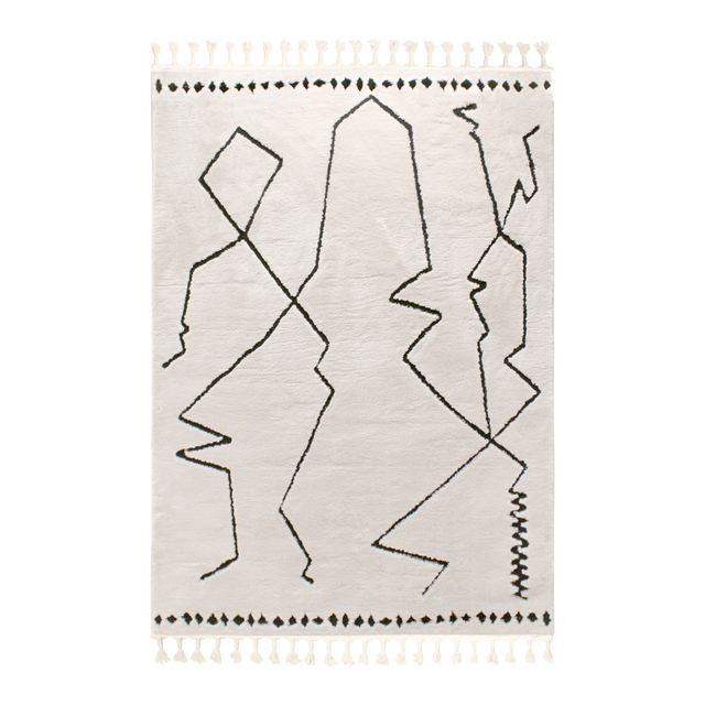 Tapis EKO coloris ivoire 120 x 170 cm