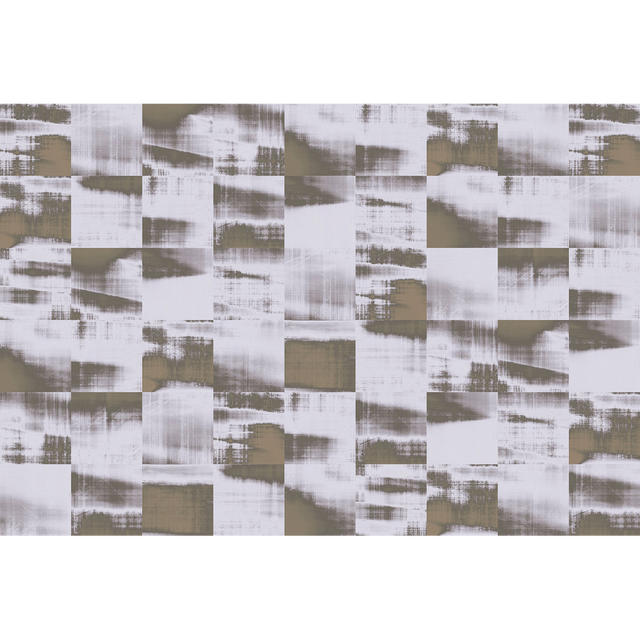 Papier peint panoramique XL PATCHY 400 x 270 cm taupe