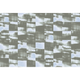 Papier peint panoramique XL Patchy Bleu clair grisé Satiné