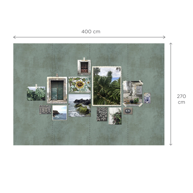 Papier peint panoramique XL CARIOTA 400 x 270 cm