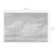 Papier peint panoramique XL Nube Gris perle Satiné