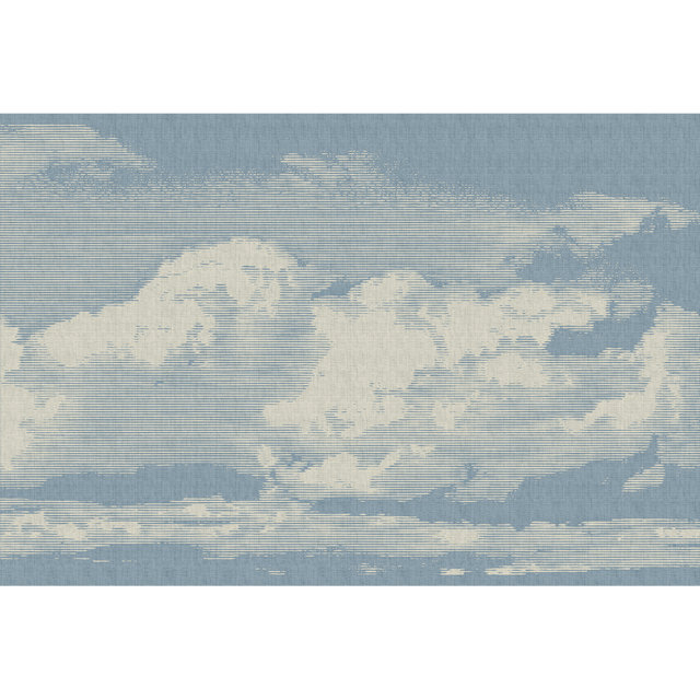 Papier peint panoramique XL NUBE 400 x 270 cm bleu ciel