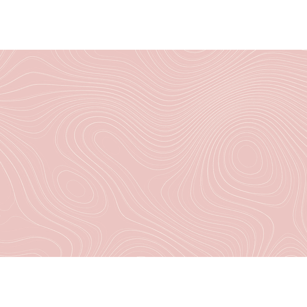 Papier peint panoramique XL Zenna Rose poudré Satiné