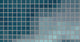 Papier peint panoramique XL Mosaico Bleu foncé Satiné