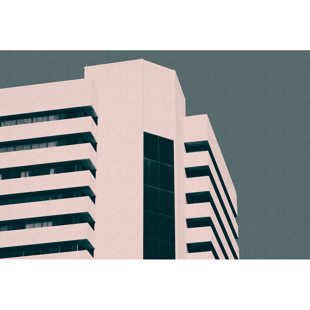 Papier peint panoramique XL Edicio Gris moyen Satiné