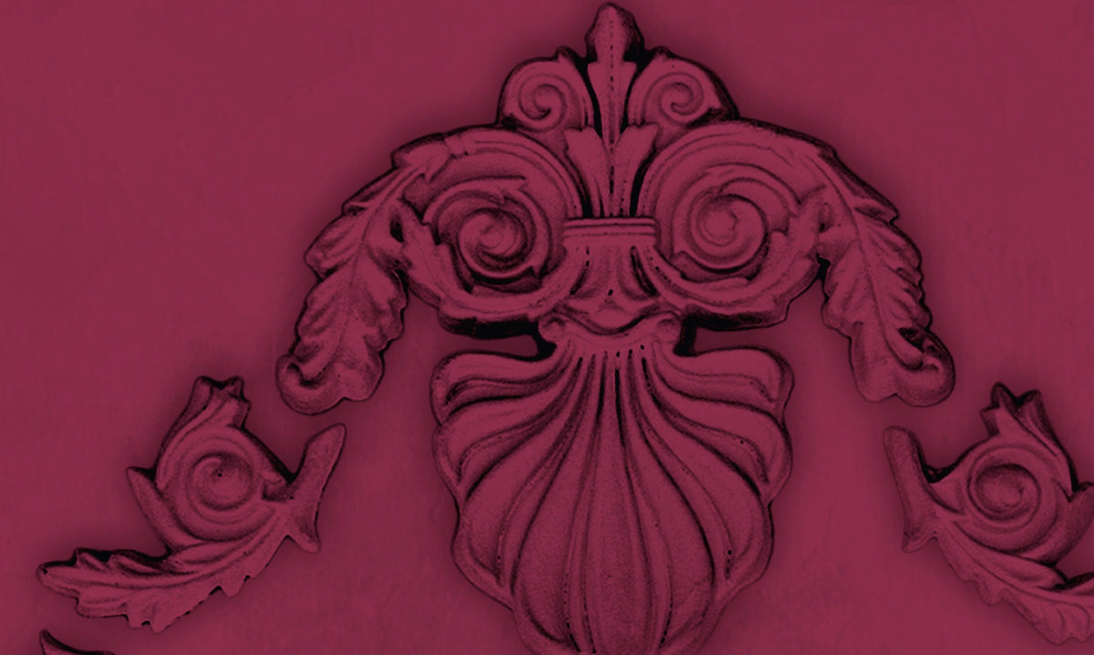 Papier peint panoramique XL Agnes Framboise Satiné