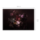Papier peint panoramique XL Filamene Mauve et noir Satiné