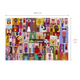 Papier peint panoramique XL Pelmel Multicolore Satiné