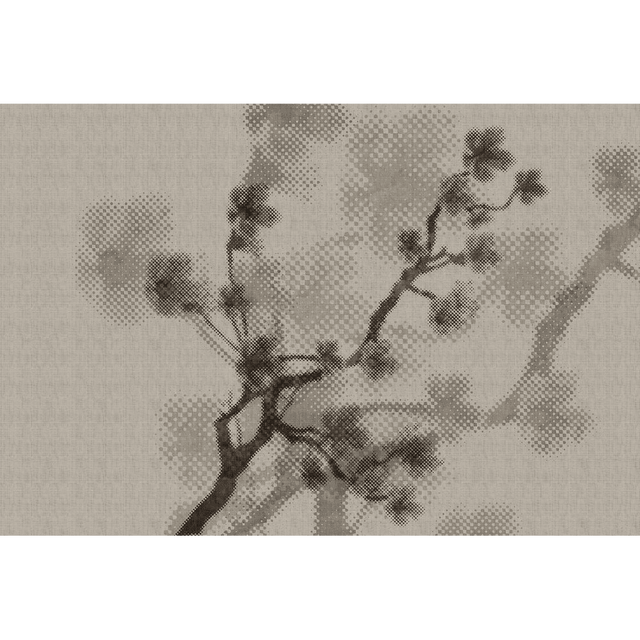 Papier peint panoramique XL RAMA 400 x 270 cm grège