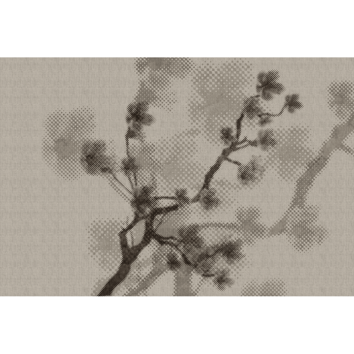 Papier peint panoramique XL Rama Grège Satiné