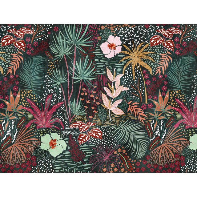 Papier peint panoramique XL JAKATA 371 x 280 cm