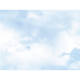 Papier peint panoramique XL Cottonsky Bleu ciel Satiné
