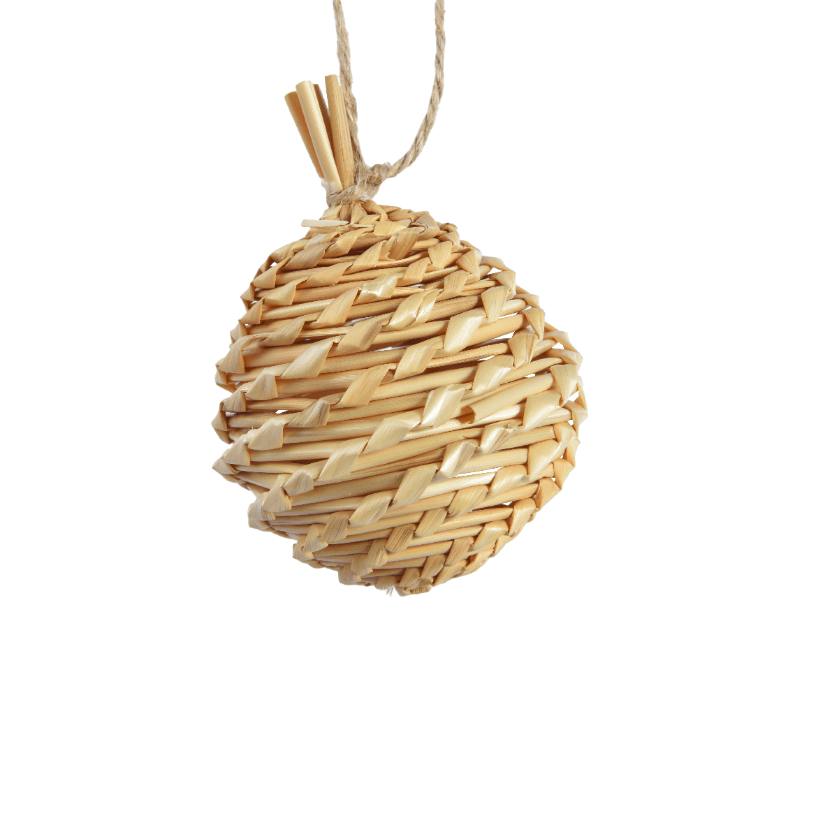 Décoration à suspendre Boule paille s Paille