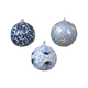 Décoration à suspendre Boule winter l Bleu