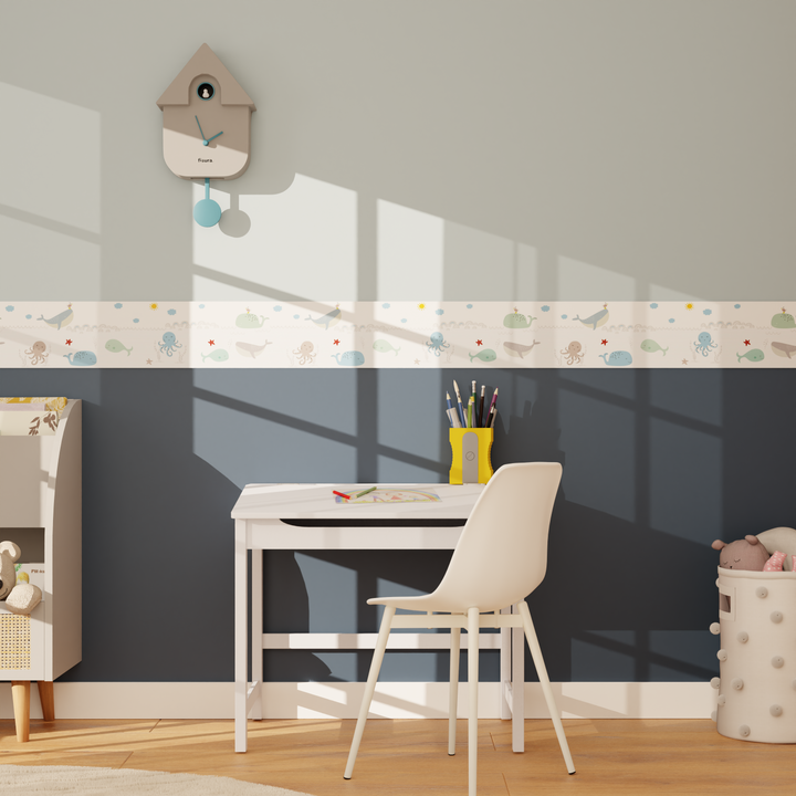 Frise adhésive Aby Multicolore