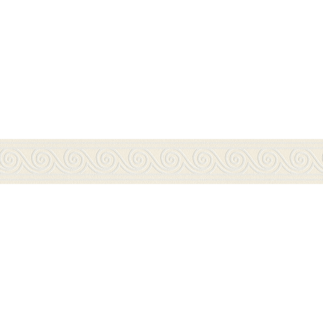 Frise adhésive VOLUPTA coloris blanc pailleté