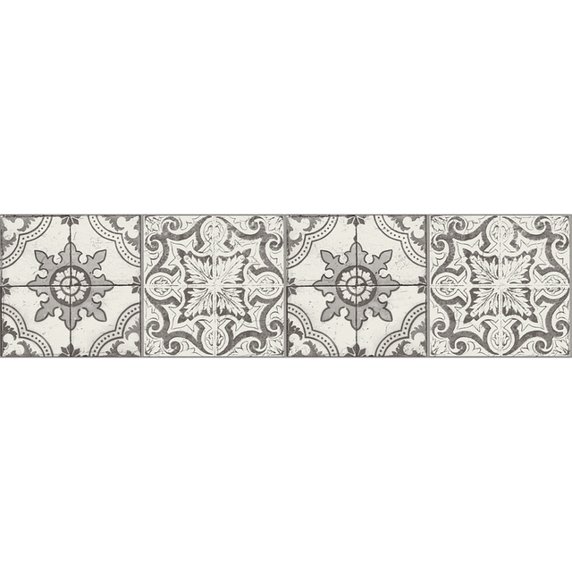 Frise adhésive CYMIA coloris gris anthracite