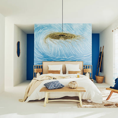 4MURS Tête de lit Motel Décor chêne