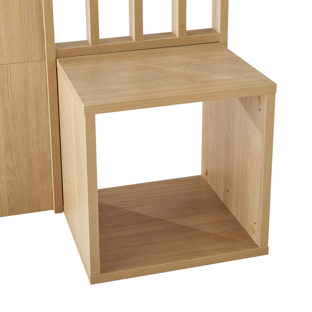 4MURS Tête de lit MOTEL coloris Décor Chêne