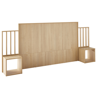 4MURS Tête de lit Motel Décor chêne