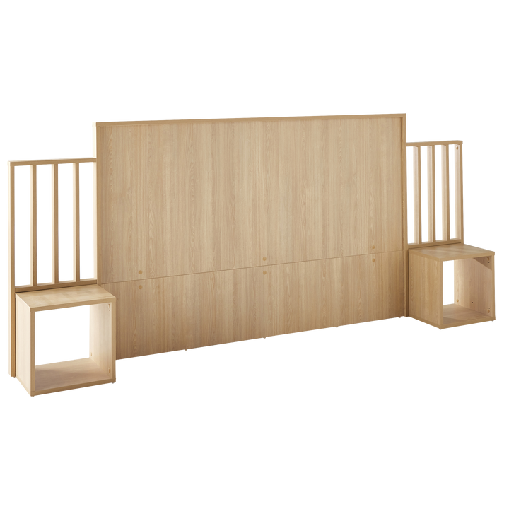 4MURS Tête de lit Motel Décor chêne