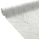 Papier peint intissé Lorella Blanc doré