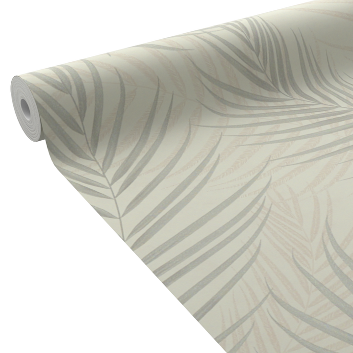 Papier peint intissé Bertille Beige rosé