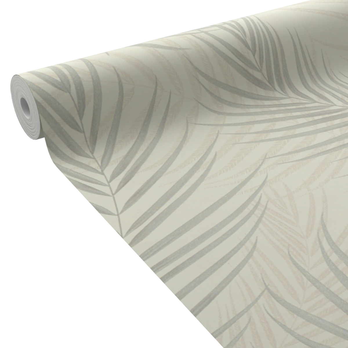 Papier peint intissé Bertille Beige rosé
