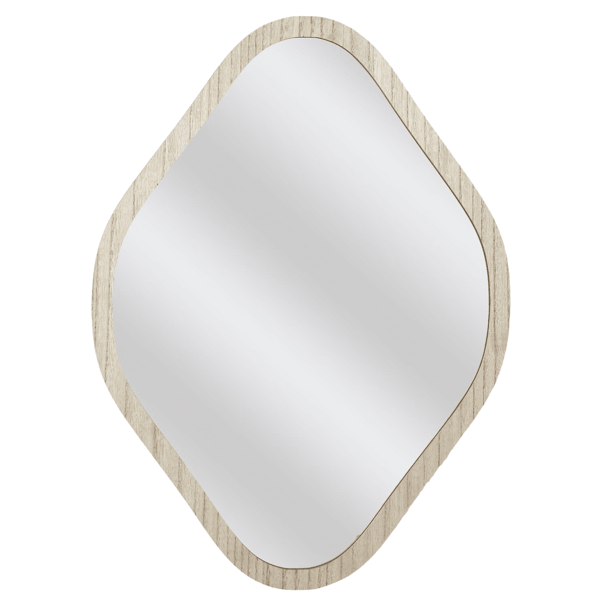 Miroir en bois Elio Beige