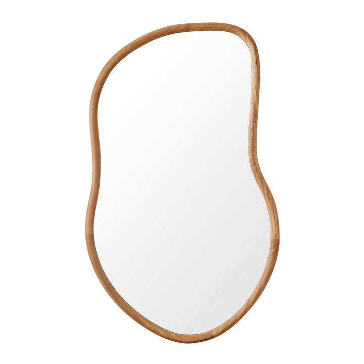 ATMOSPHERA Miroir en bois Livia Beige
