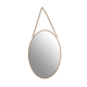 AMADEUS CADES Miroir en métal Perla Or
