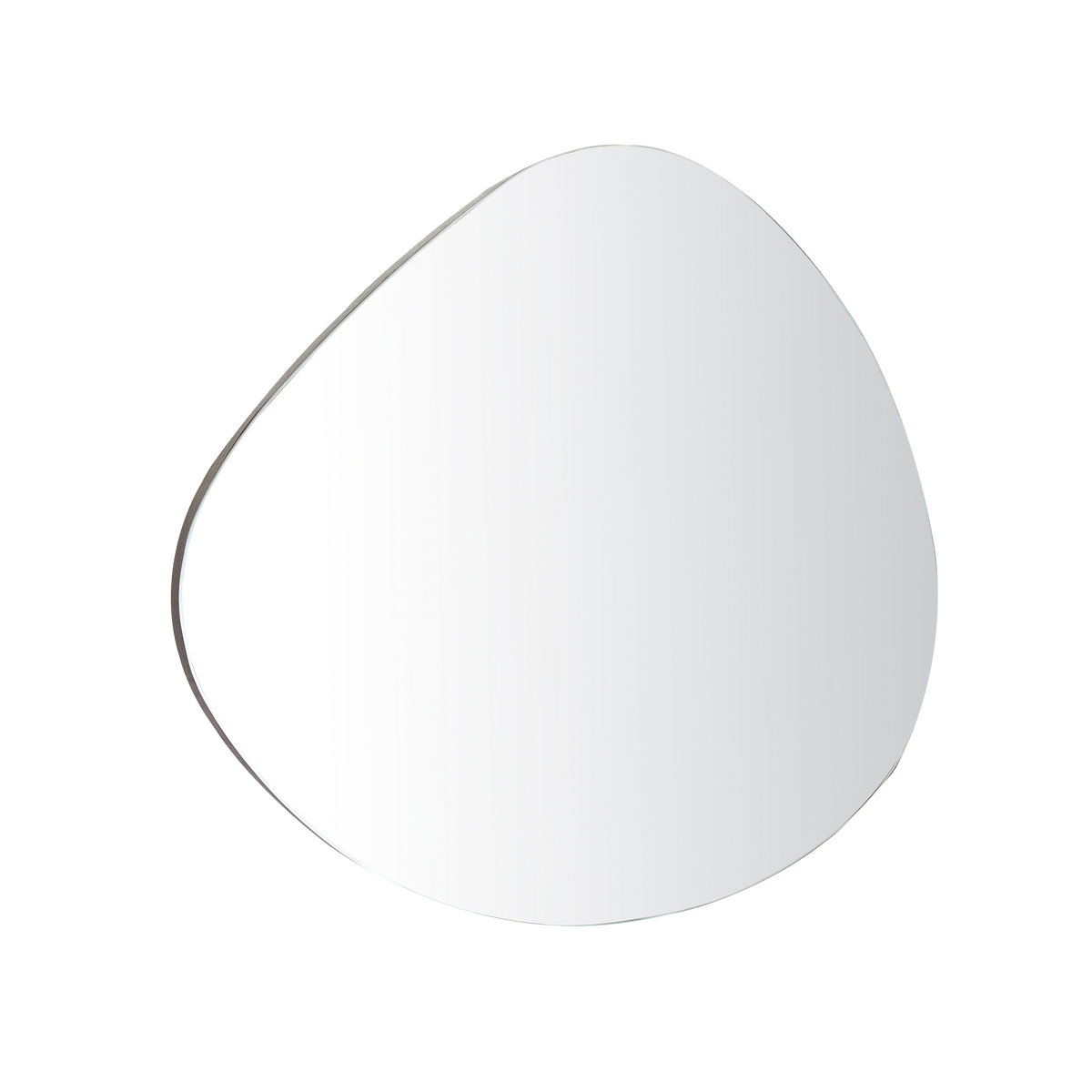 Miroir en métal Nude Beige