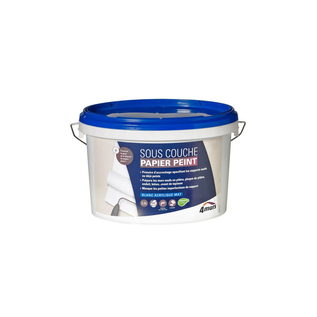 Pot de peinture sous-couche pour papier peint