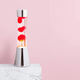 FISURA Lampe à lave Lava chromée Argent