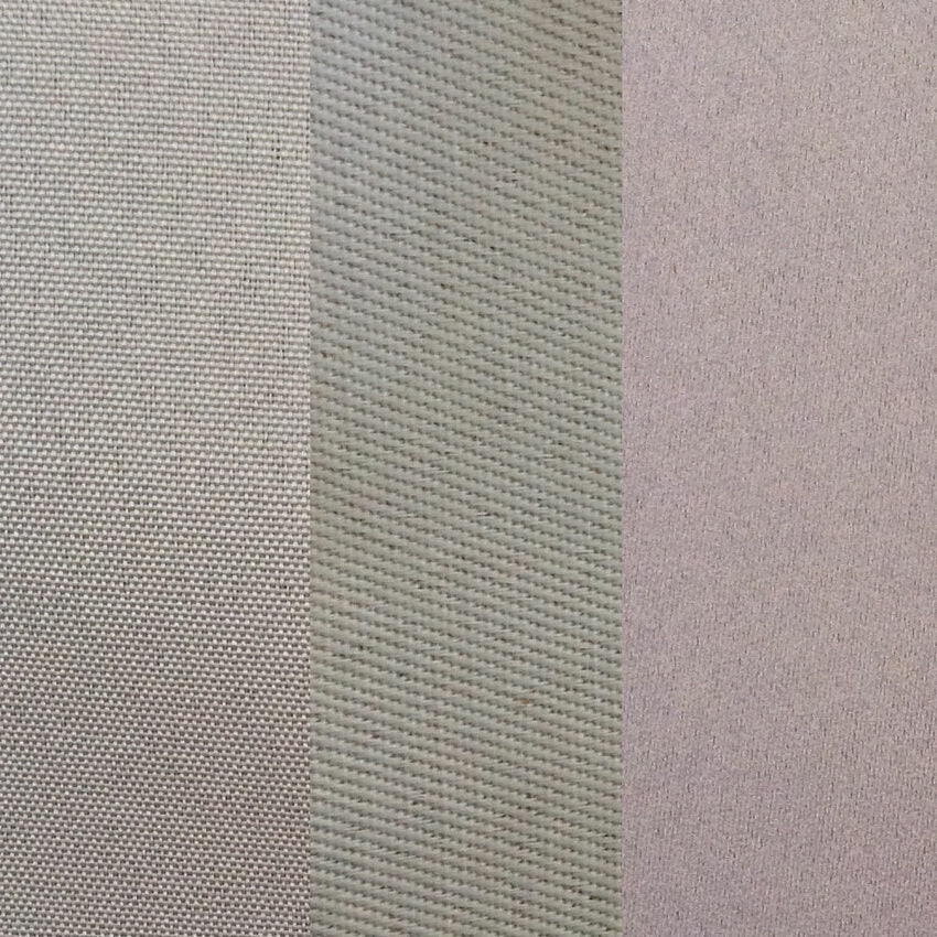 3 types de tissus différents