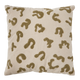 Coussin Leonia Beige rosé/vert