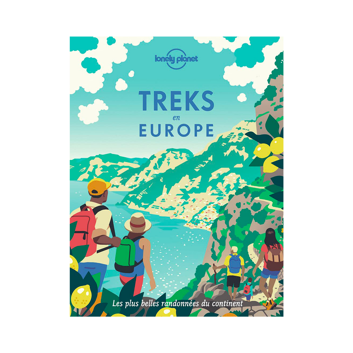 LONELY PLANET Livre voyage et nature Treks en europe Multicolore