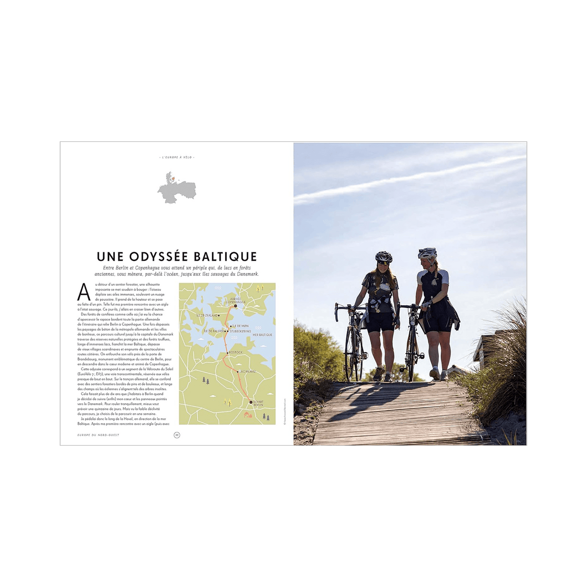 LONELY PLANET Livre voyage et nature L'europe à vélo Multicolore