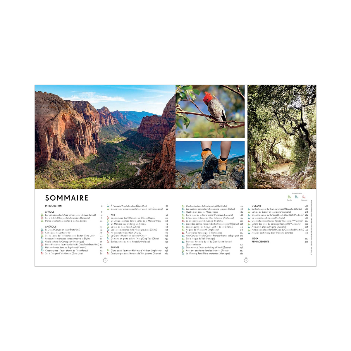 LONELY PLANET Livre voyage et nature Treks autour du monde Multicolore