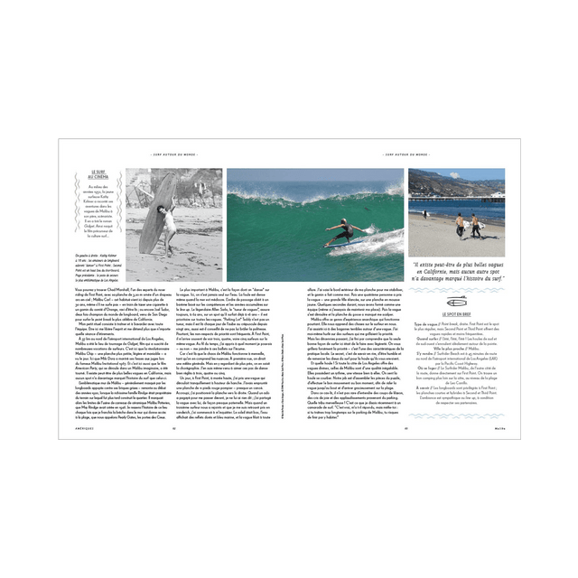 Lonely planet Livre voyage et nature SURF AUTOUR DU MONDE