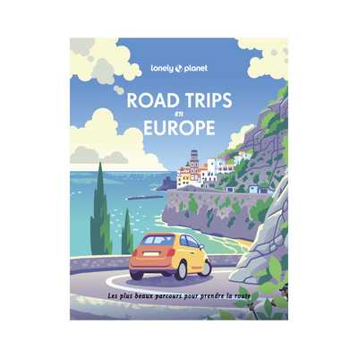 LONELY PLANET Livre voyage et nature Road trips en europe Multicolore