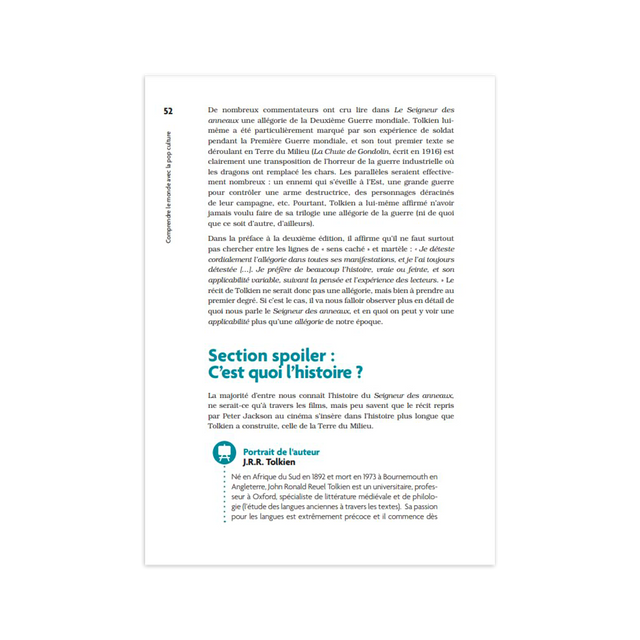 Livre arts COMPRENDRE LE MONDE AVEC LA POP CULTURE