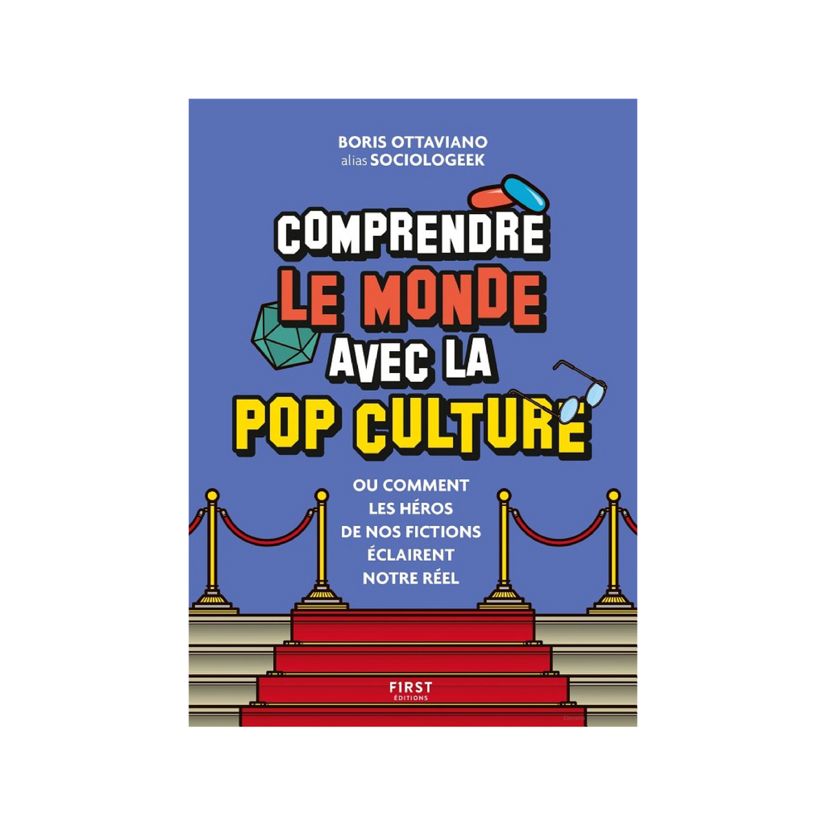 Livre arts Comprendre le monde avec la pop culture Multicolore