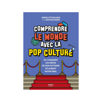 Livre arts Comprendre le monde avec la pop culture Multicolore